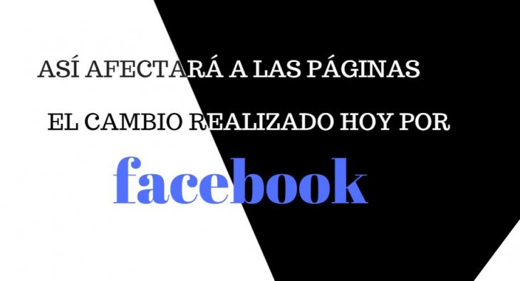 FACEBOOK VUELVE A CAMBIAR