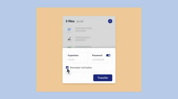 TRANSFER DROPBOX