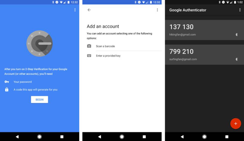 google -authenticator-EFT