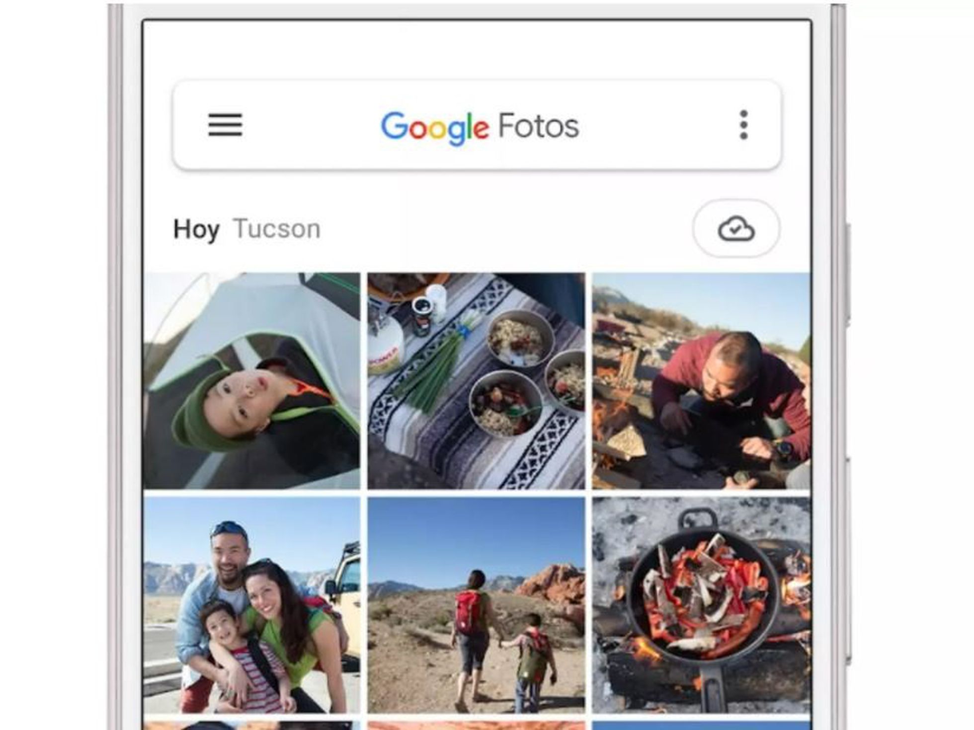GOOGLE FOTOS TE INFORMA DE LA COPIA DE SEGURIDAD DE CADA FOTOGRAFIA