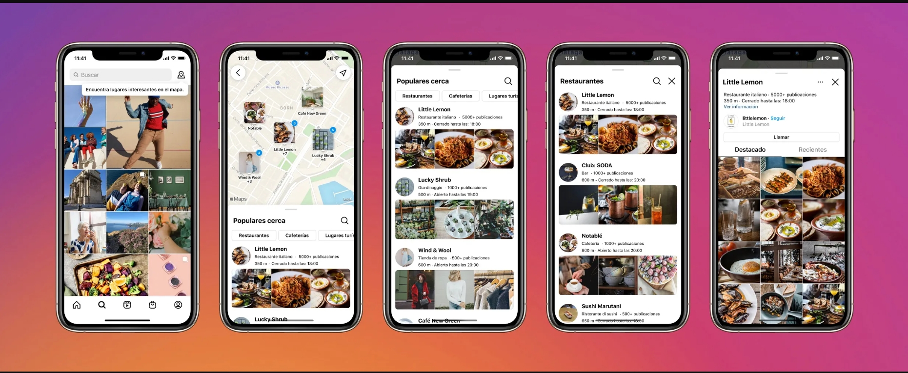 LOCALIZACIÓN EN INSTAGRAM, MUCHO EXITO EN LAS NUEVAS GENERACIONES