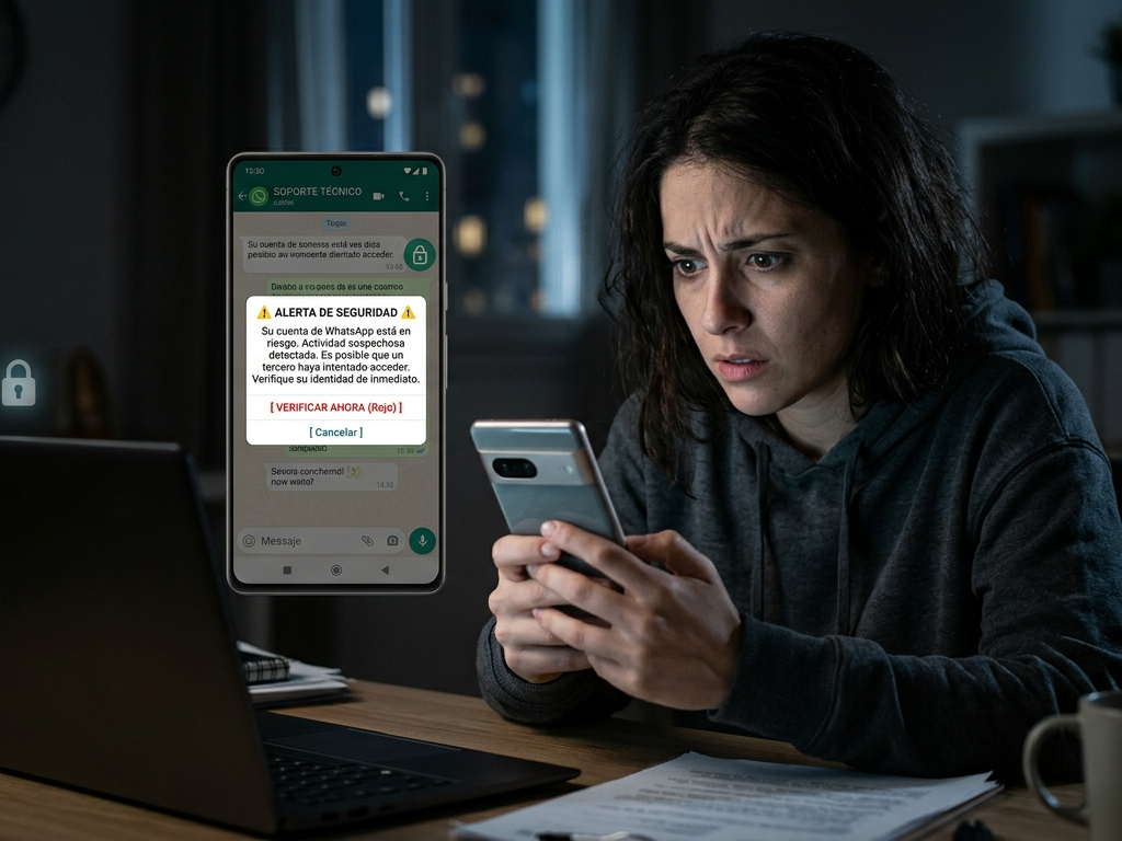 CUIDADO COMO USAS WHATSAPP